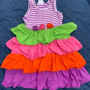 Twirly tiered dress